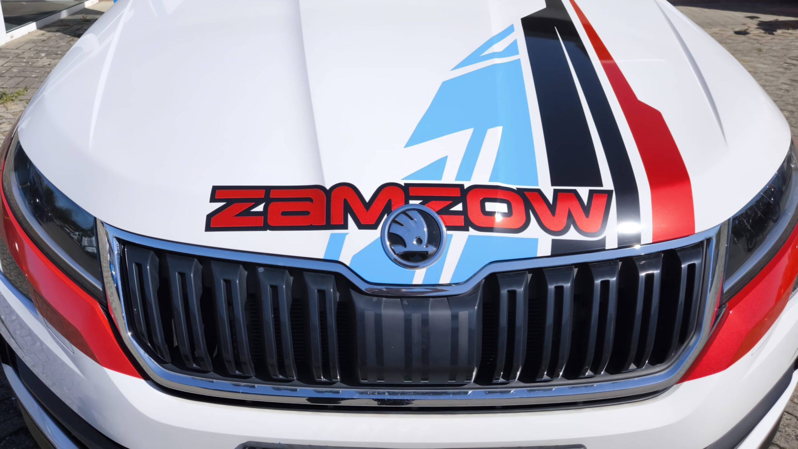 Der Škoda Kodiaq der Fahrschule Zamzow in Neubrandenburg